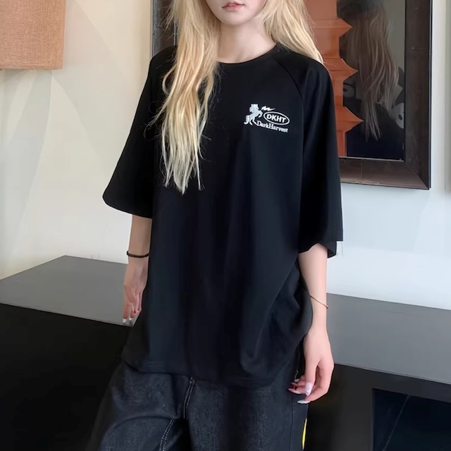 アーチバックロゴバイカラーハーフスリーブTシャツ 3col   R01950