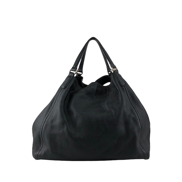 GUCCI グッチ ソーホー ショルダーバッグ ブラック タッセル レザー ホーボーバッグ vintage ヴィンテージ オールド p2pw3n