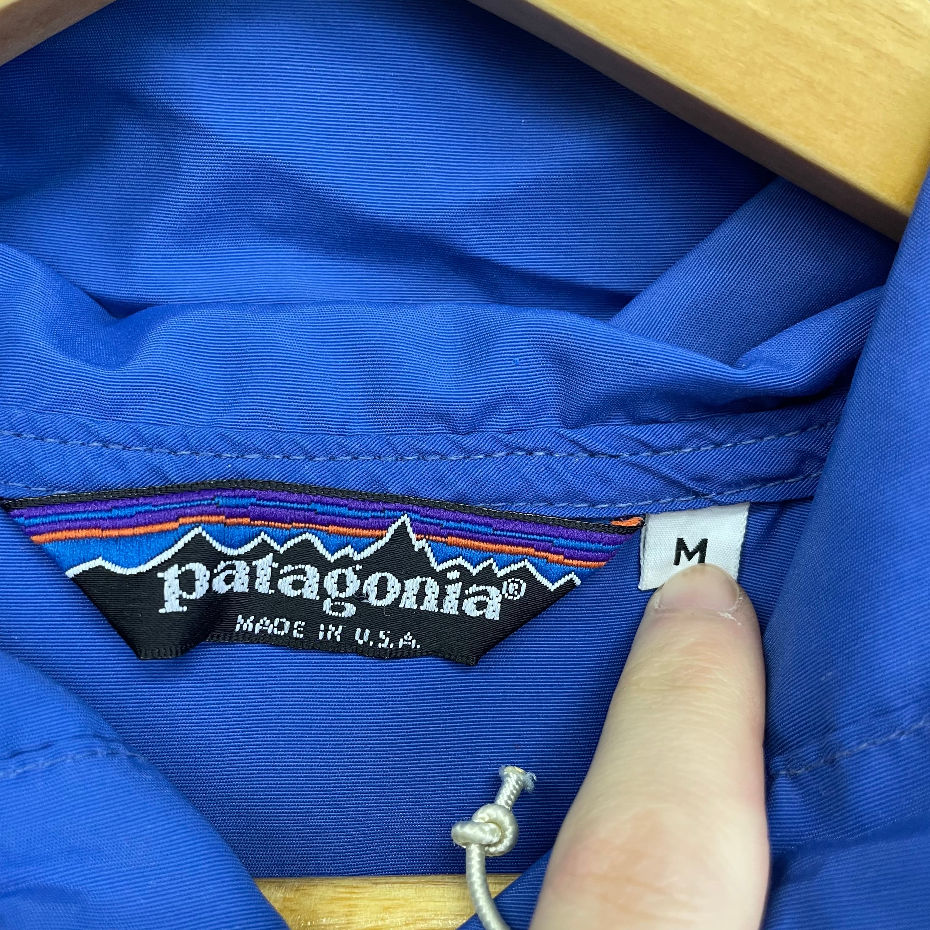 80's Patagonia anorak parka made in USA size/M パタゴニア アノラックパーカー アメリカ製