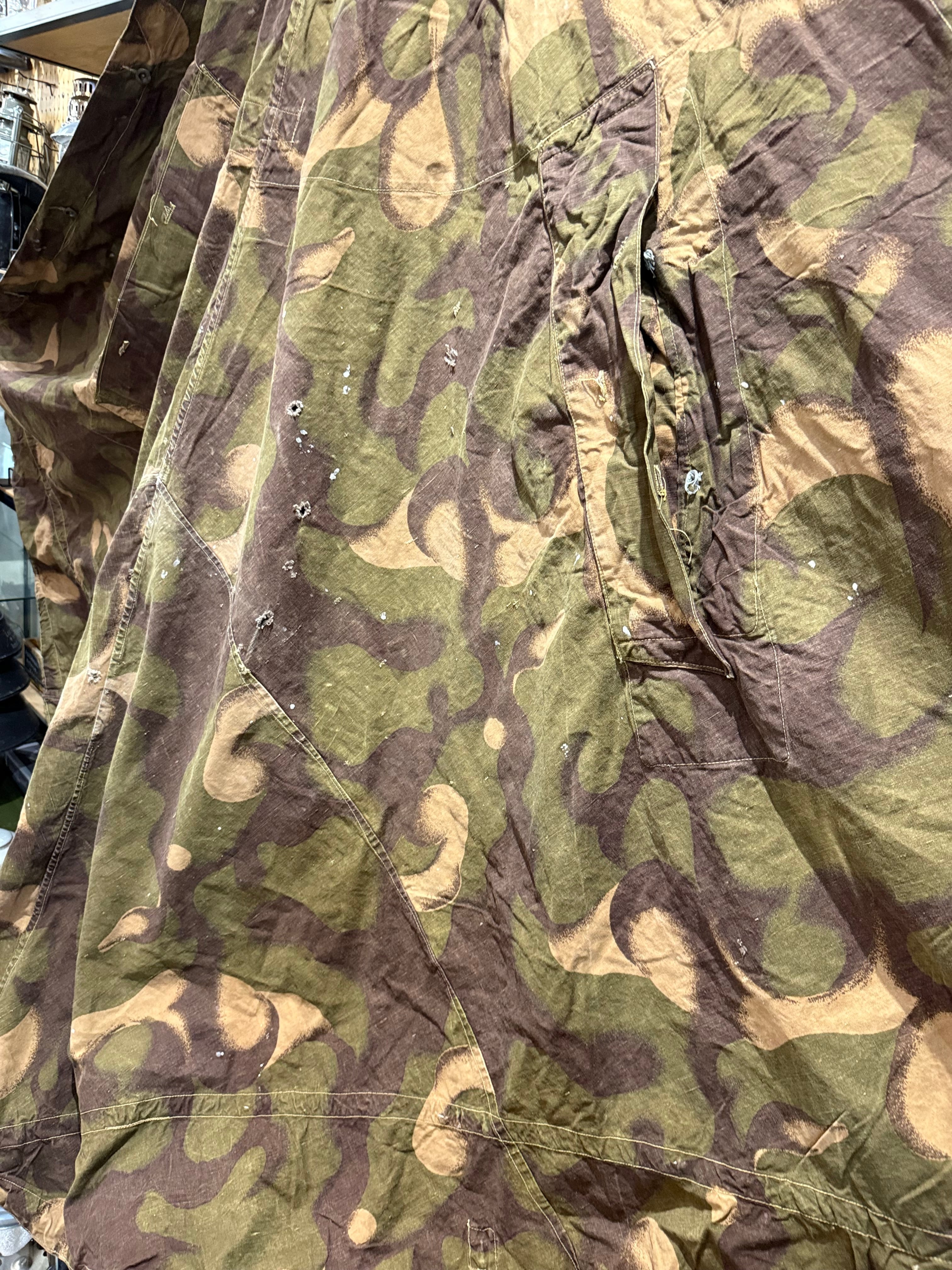 軍幕ハンガリー軍用テント ハリケーン迷彩 1枚バラ売り