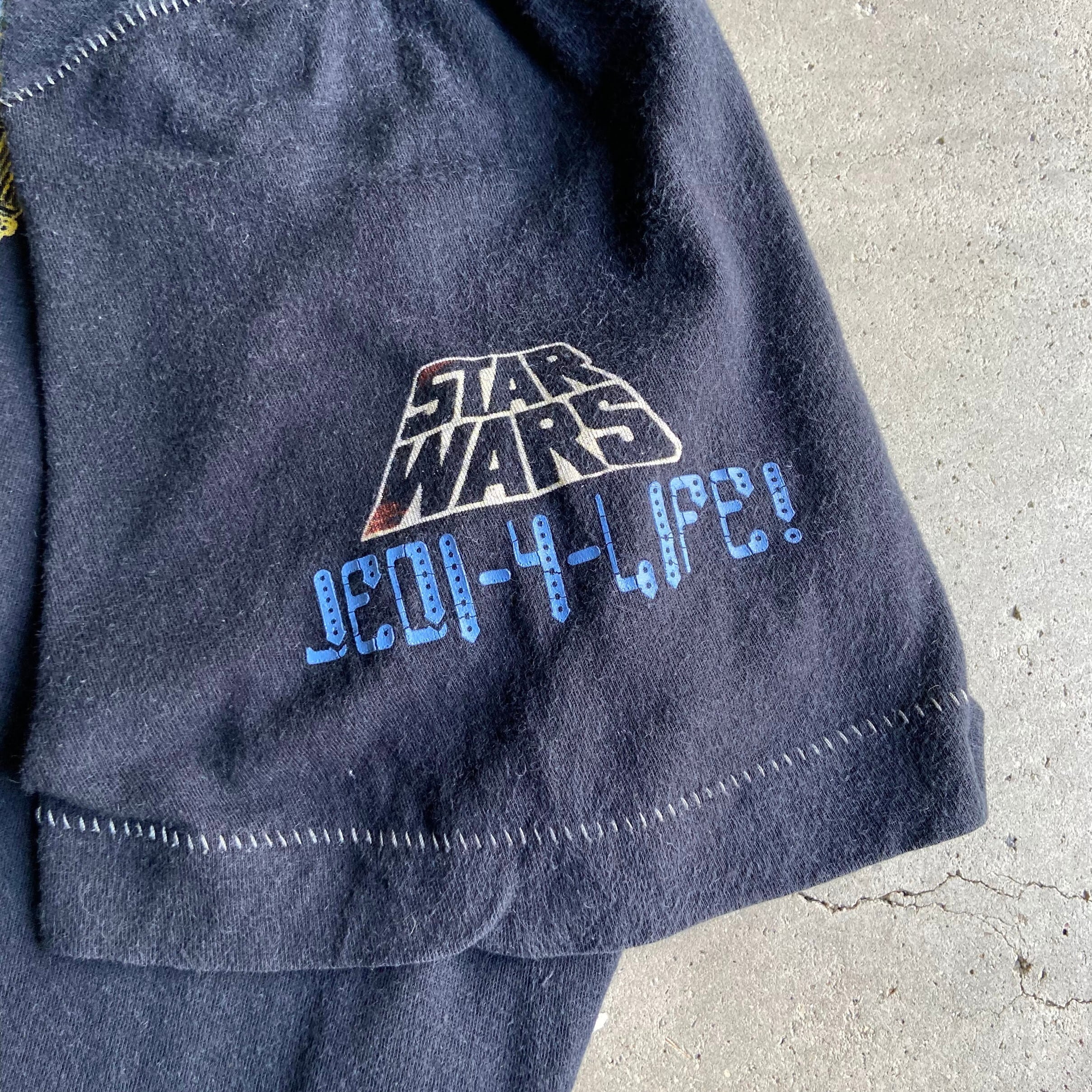 00年代 STAR WARS スターウォーズ ”星球大戦” ムービー 両面プリントT