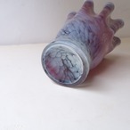 パープルマーブルの花瓶