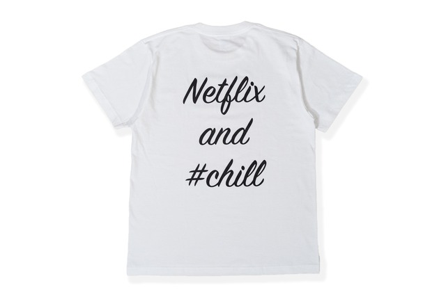 【NFLX logo T-shirt】/ white