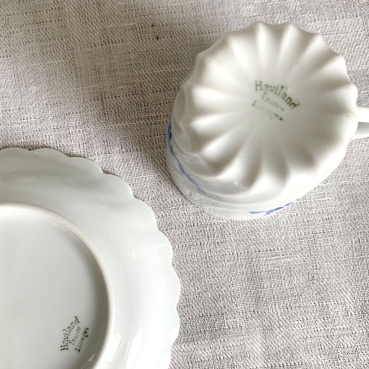 リモージュ　アビランド　カップ　ソーサー　デミタスカップ　コーヒーカップ　 12twcf8