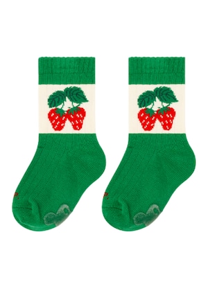 [BEBE DE PINO] Strawberry jacquard socks 正規品 韓国ブランド 韓国ファッション 韓国代行 韓国通販 ベベドピノ bebedepino 日本 店舗 韓国 子供服