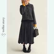 【2pattern】静寂を纏うダークグレーのセットアップ 《P0294》