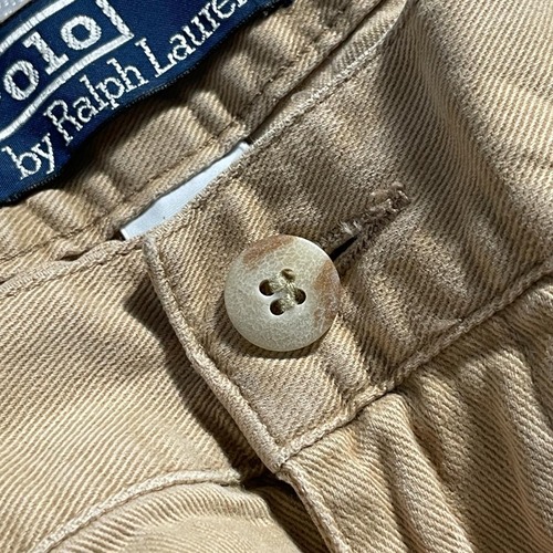 90-00s Ralph Lauren ドミニカ共和国38/32 ベージュチノ 詳細写真7