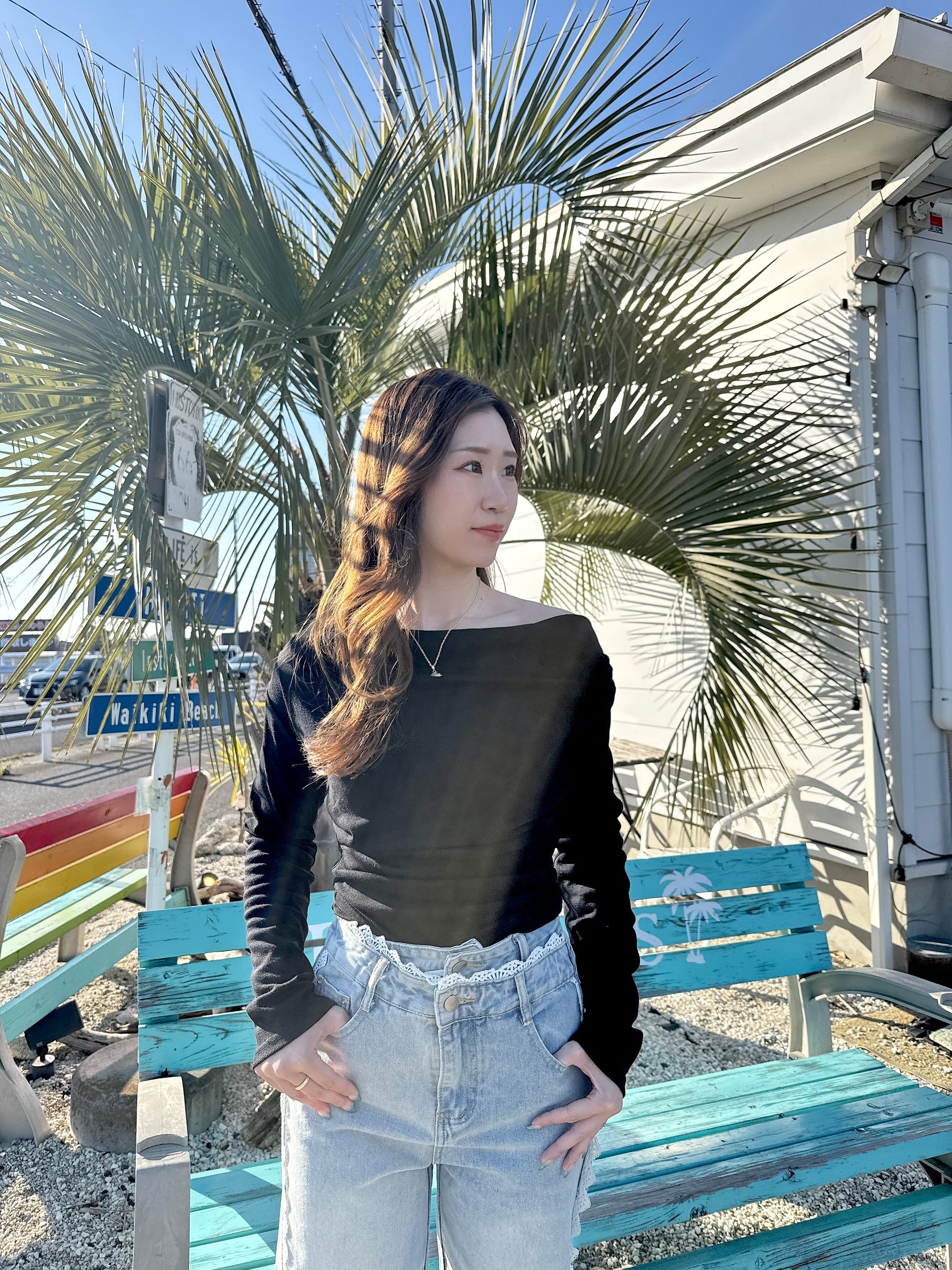 【レディース】ドレープトップス ¥3,990(4,389)