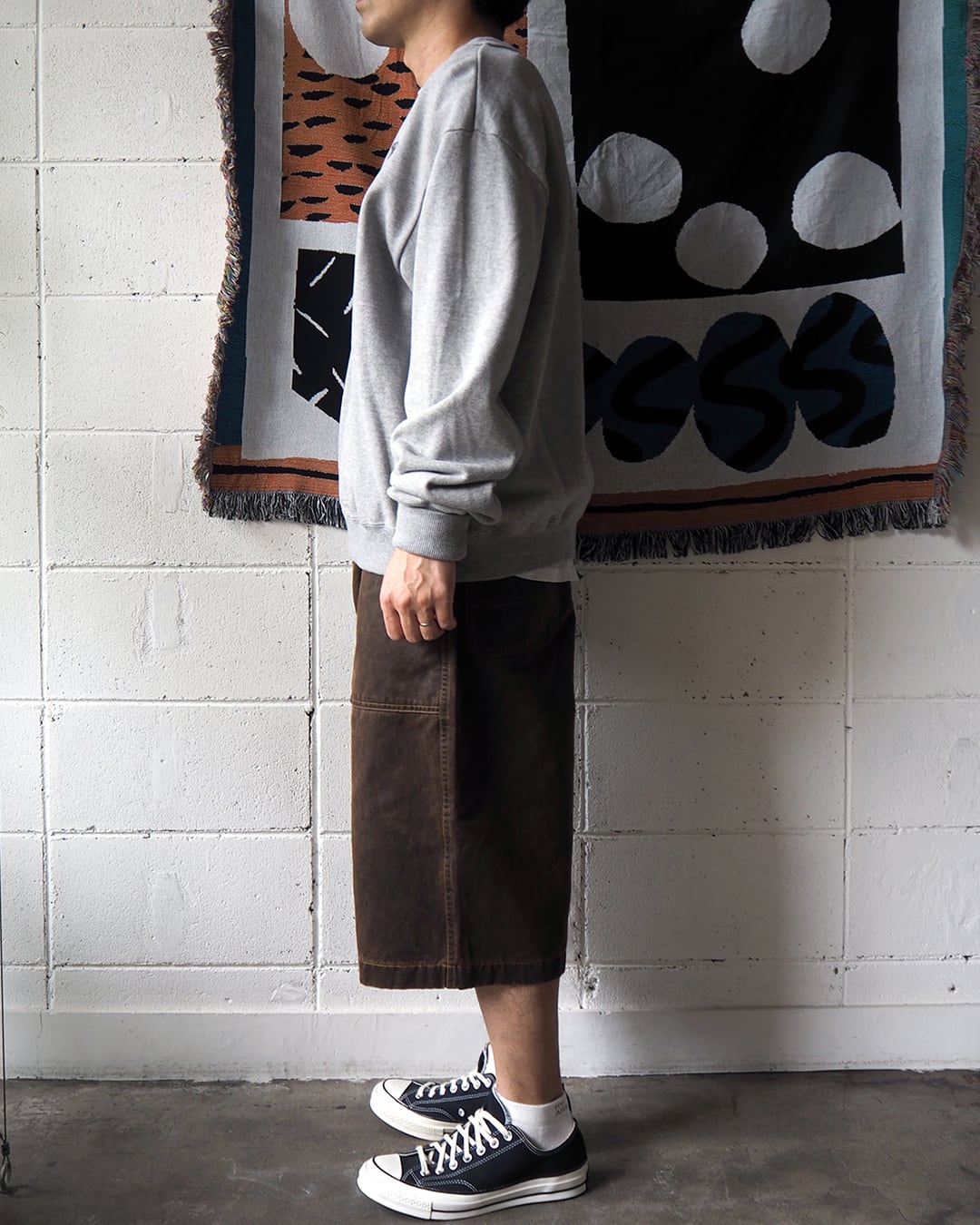 PWA, HEAVY KANOKO V-NECK P/O | not wonder store