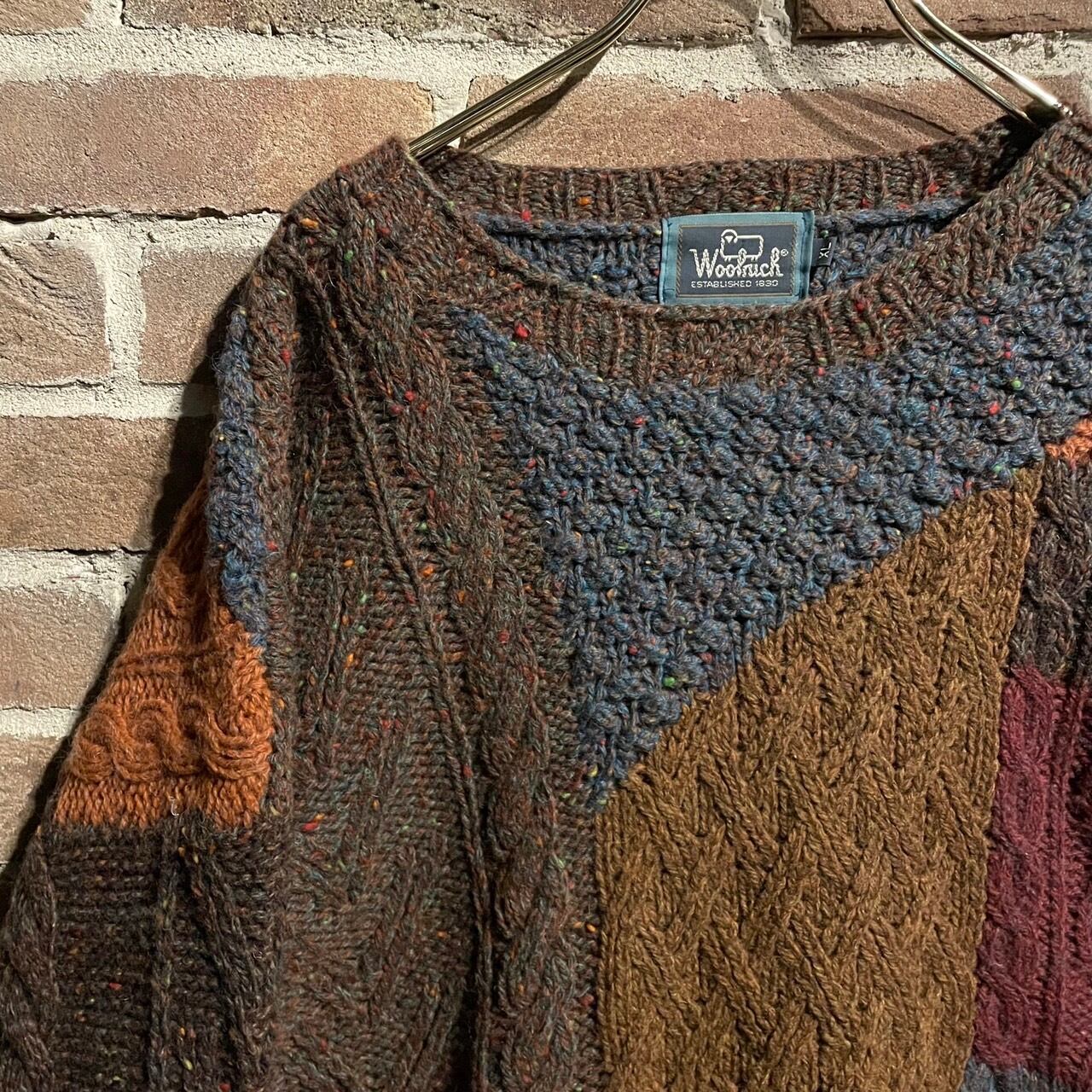 Caka act3】 Pure Wool Vintage Loose Pullover Knit | Caka(カカ 