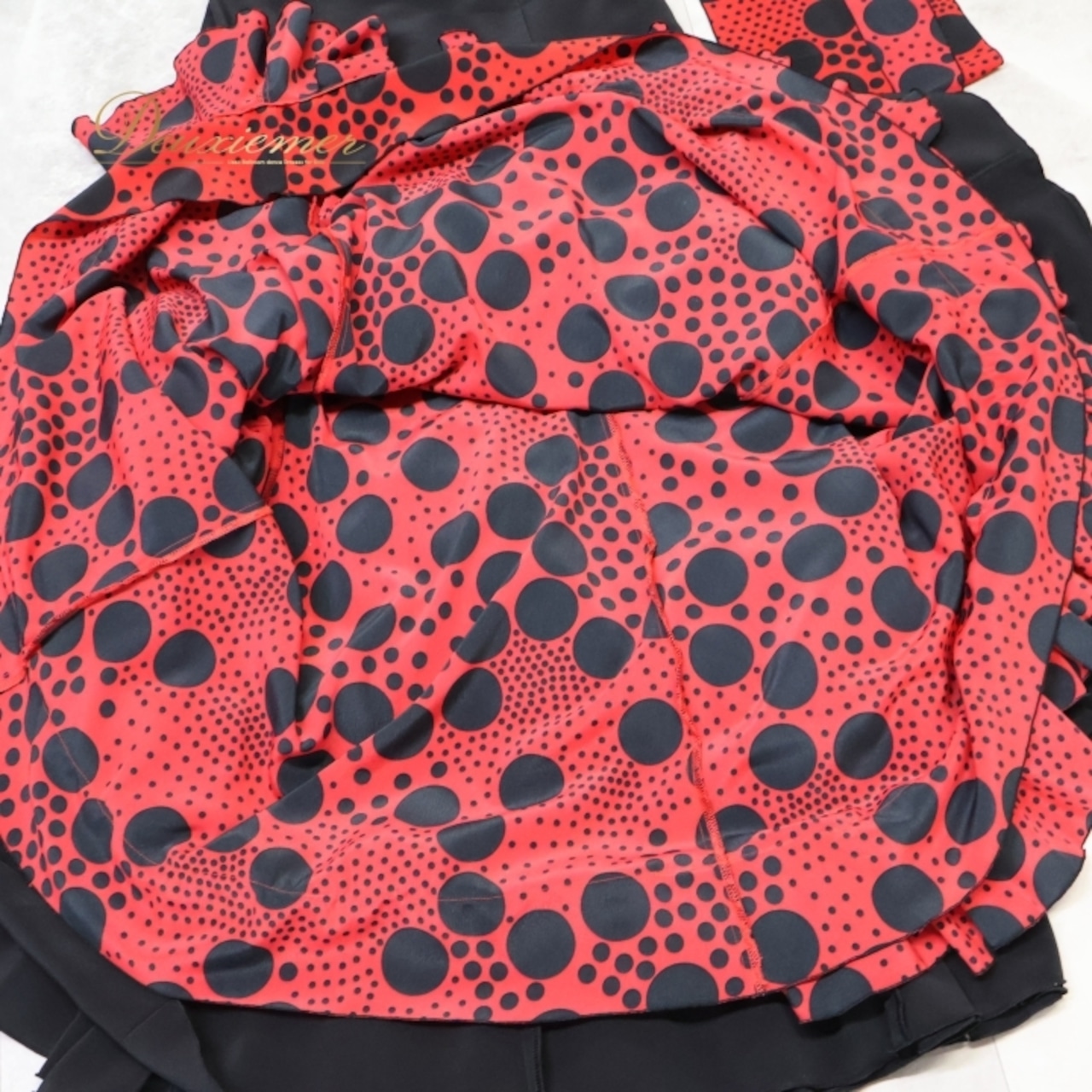 フラメンコ 衣装 マンサニージャ Manzanilla トップス ブラウス ファルダ スカート ツーピース セットアップ 赤 黒 ボランテ フリル レース ダンス パーティ 発表会 ブラック系 レッド系 フラメンコドレス セットアップ衣装 パーティ 衣装セット 大人用 レディース 踊り用 衣装 フリルブラウス ダンス衣装 おしゃれ 可愛い レディース衣装 発表会衣装