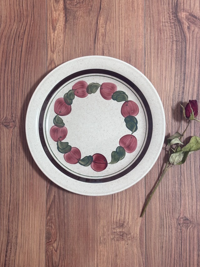 【Vintage】Rörstrand (ﾛｰﾙｽﾄﾗﾝﾄﾞ)/Birgitta(ﾋﾞﾙｷﾞｯﾀ) Plate 20.5cm / Sweden②