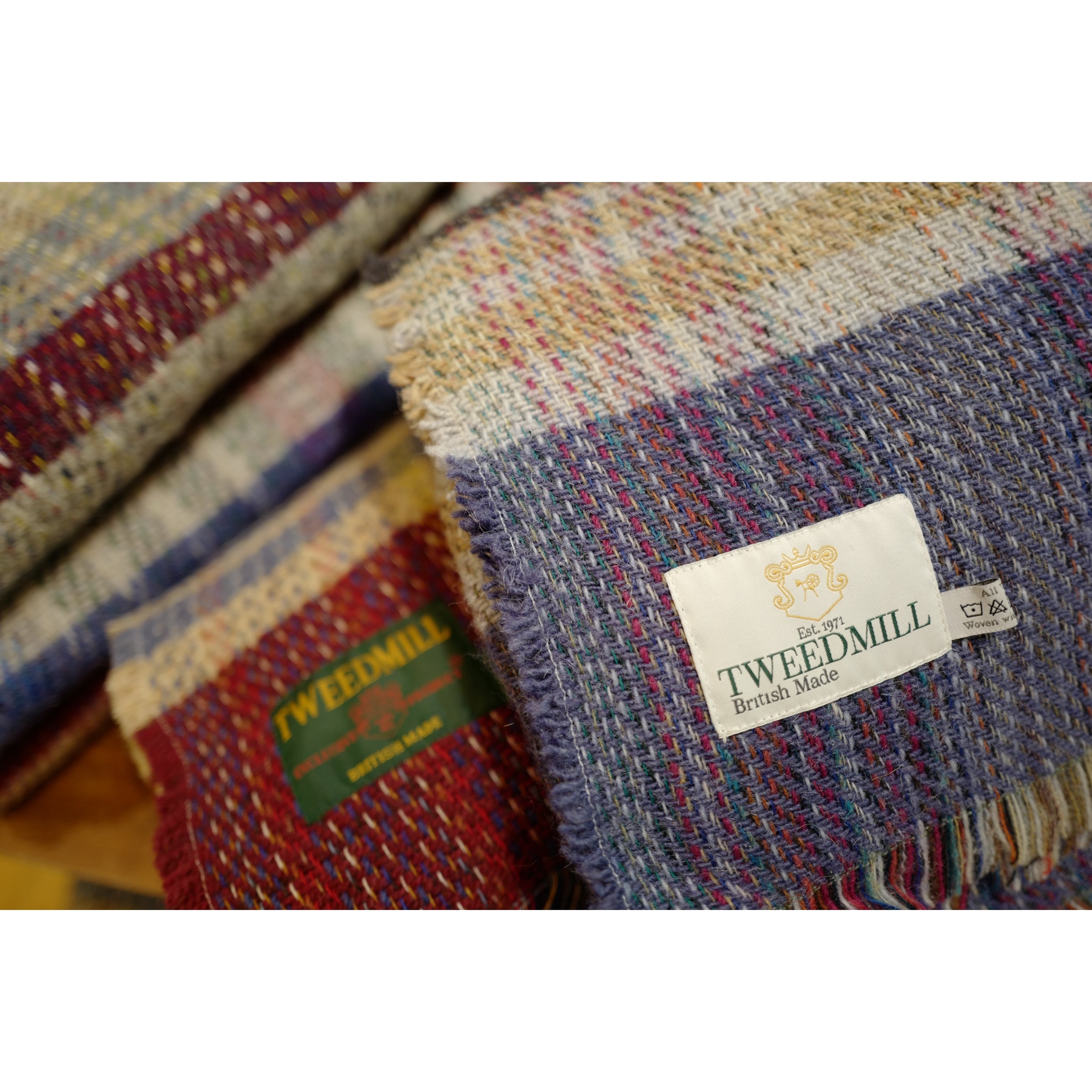 TWEEDMILL|Random Recycled Wool Rug M ( 120x 150cm) made in UK