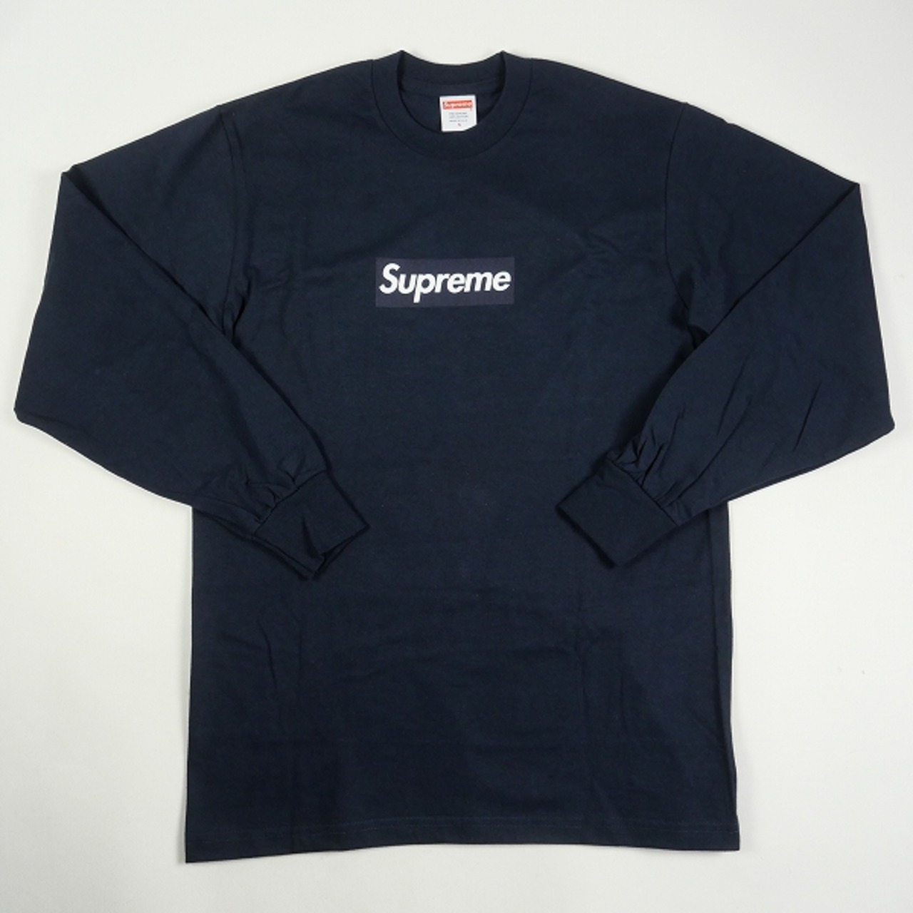 Size【M】 SUPREME シュプリーム 20AW Box Logo L/S Tee ロンT 紺 
