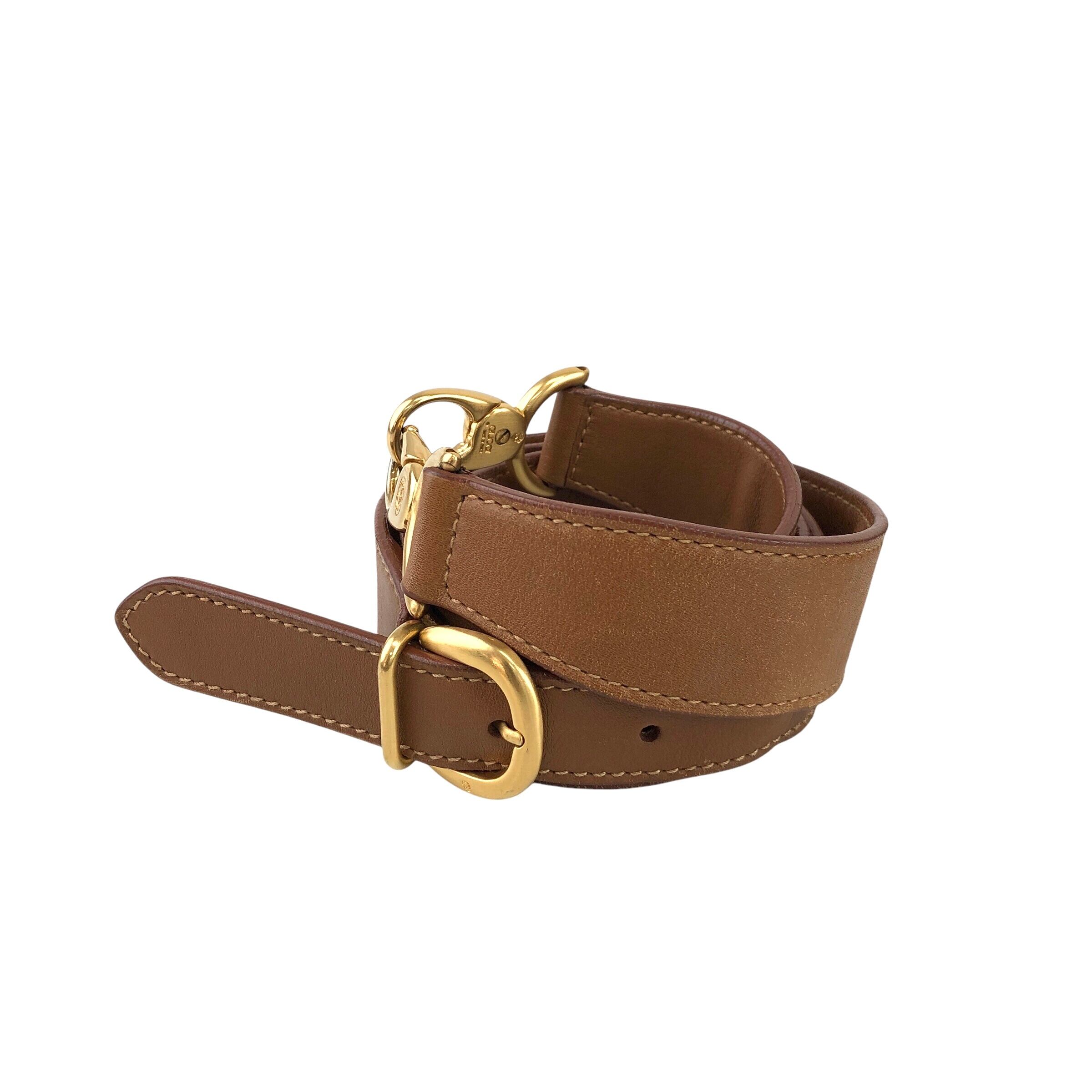 GUCCI グッチ ショルダーバッグ ブラウン インターロッキングG 巾着