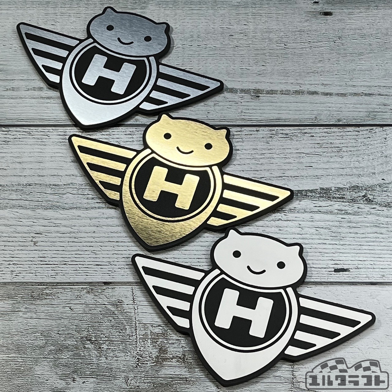 ハスラークリオネエンブレム（大）