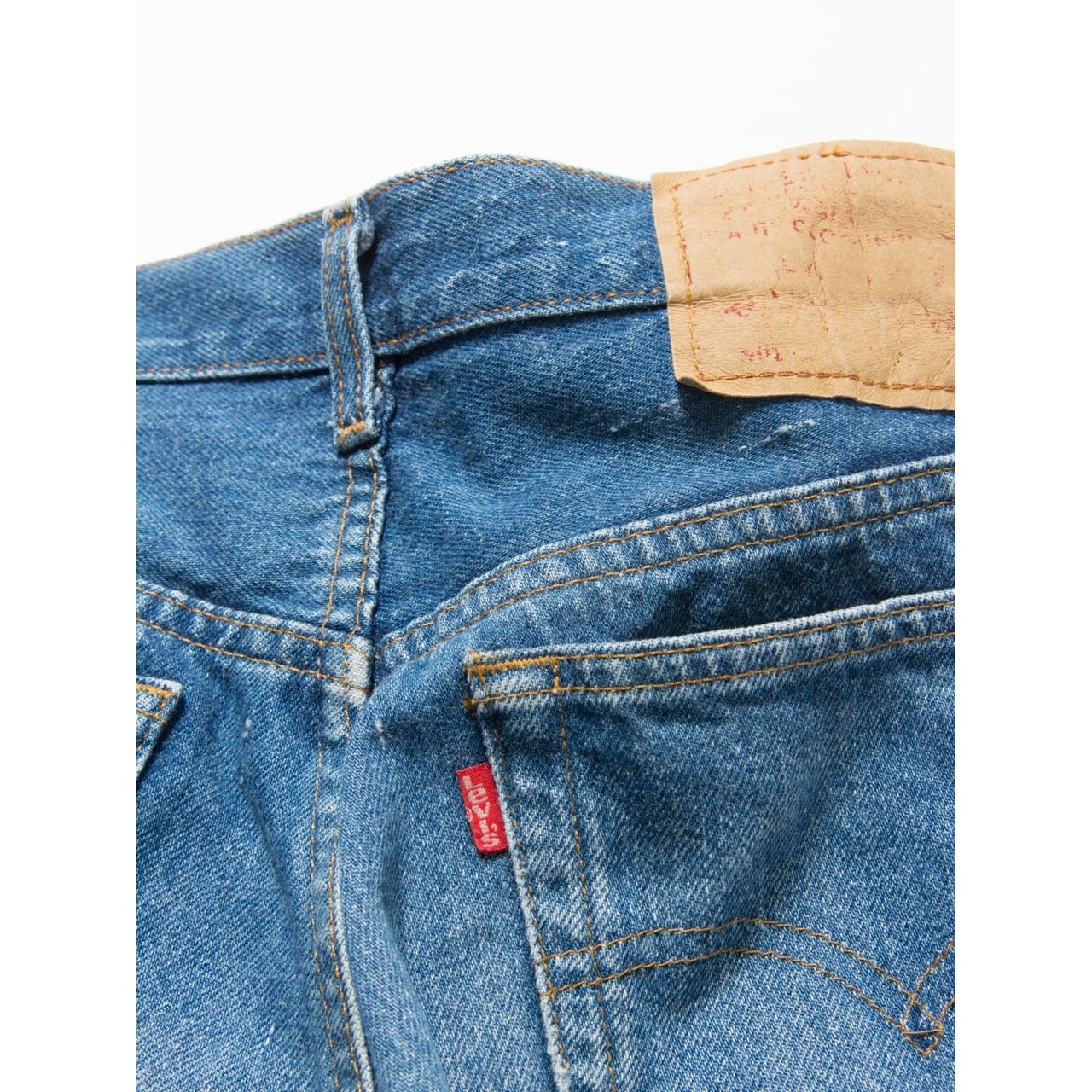 【LEVI'S 501】Made in U.S.A. 90's straight denim W28（リーバイス アメリカ製 バレンシア工場 ストレートデニム ジーンズ）2b-4