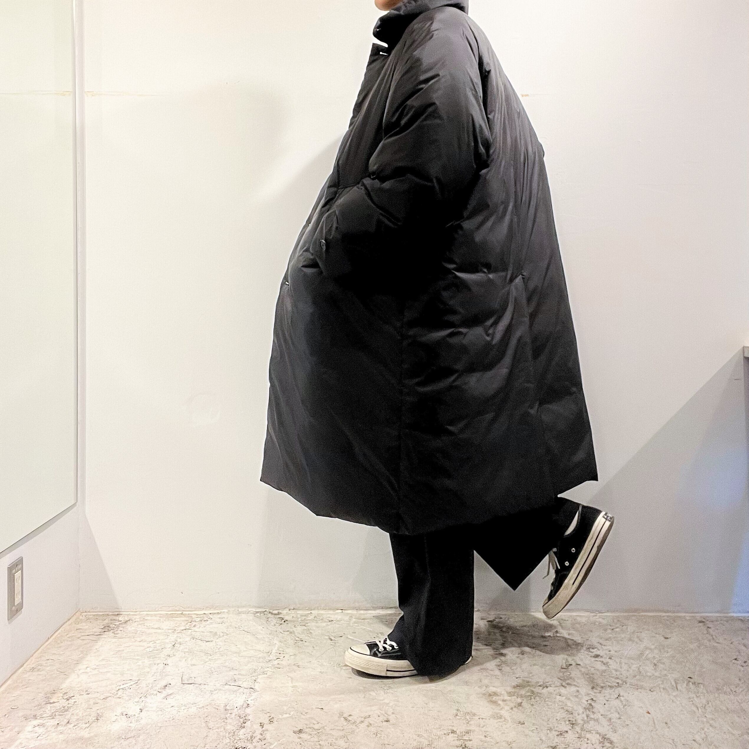 YOKO SAKAMOTO【ヨーコサカモト】HIGH COUNT RECYCLE NYLON FABRIC DOWN OVER COAT