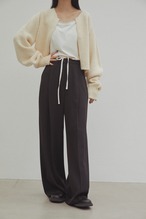 DU125901 layered straight pants