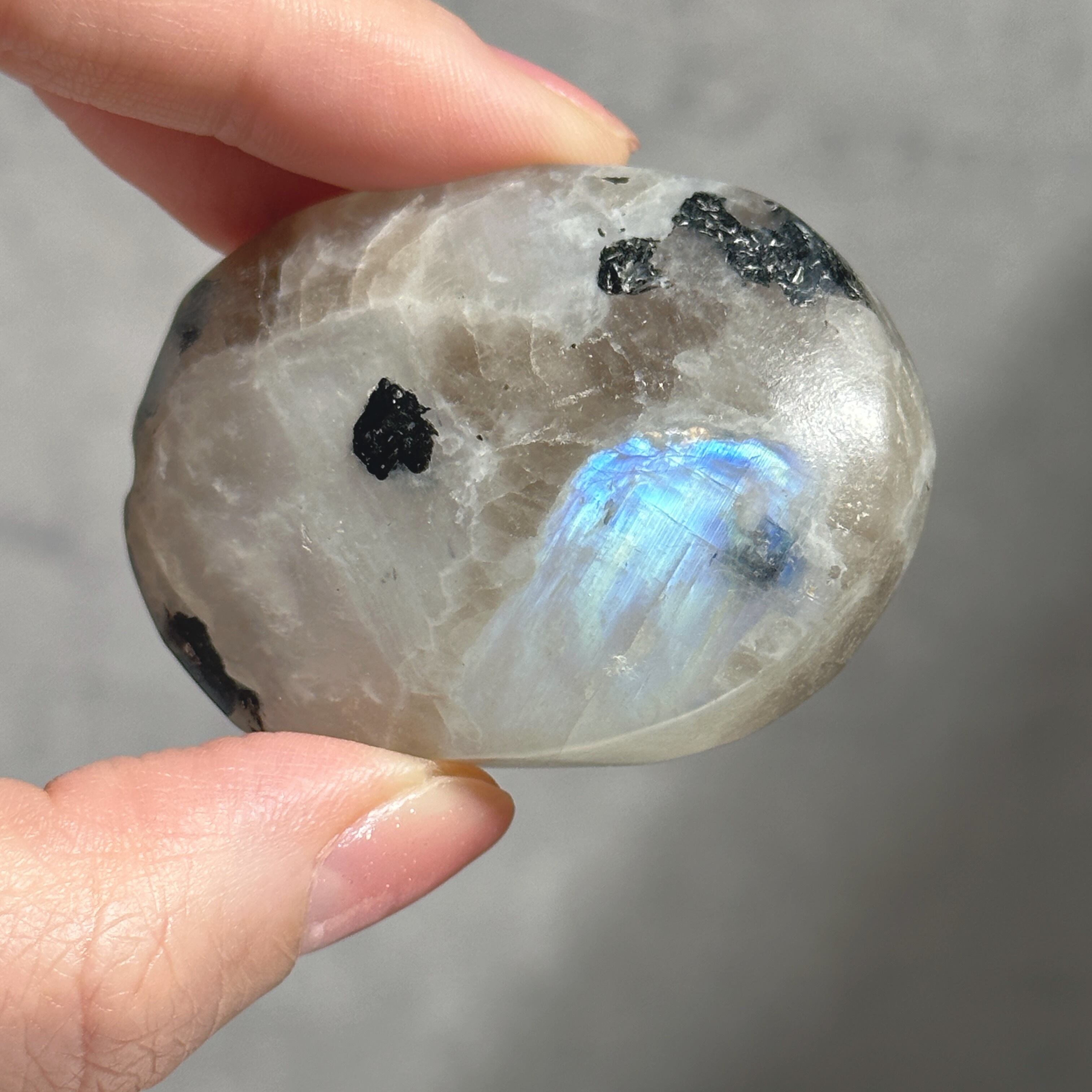 シラー◎ムーンストーン パームストーン11◇ Moonstone ◇天然石・鉱物
