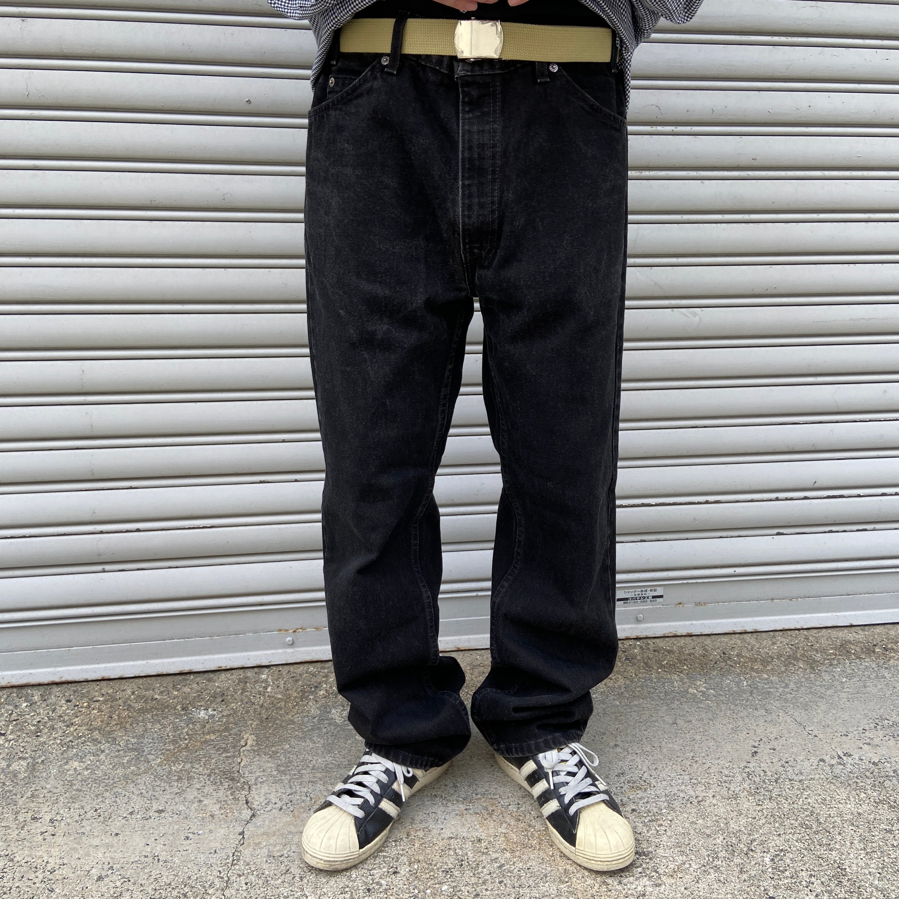 90s USA製 Levi's リーバイス 505 ブラックデニム W36L30 | 古着 90s USA製 Levi's リーバイス 505 ブラックデニム W36L30 | 古着