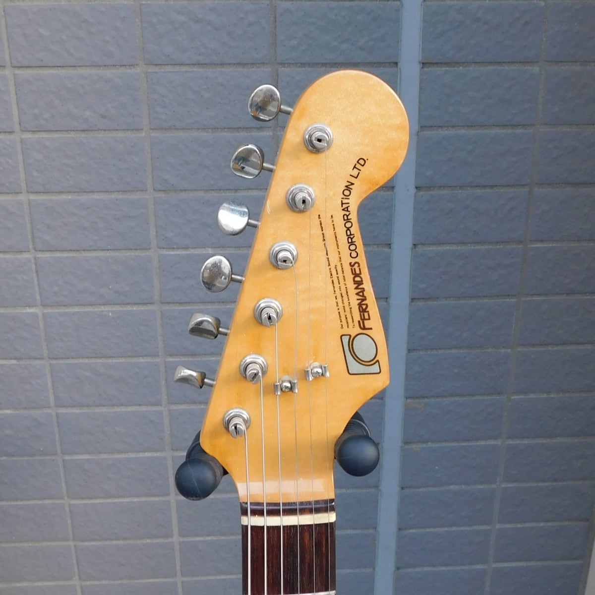 中古 FERNANDES フェルナンデス FST-65T 石ロゴ ギグバック付き | マルヤ
