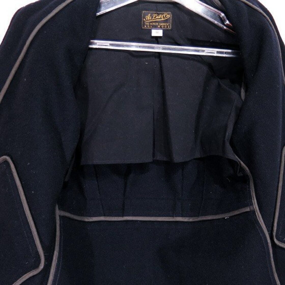 AtLast&Co アットラスト 19AW コサックウールホースハイドJKT ダーク 