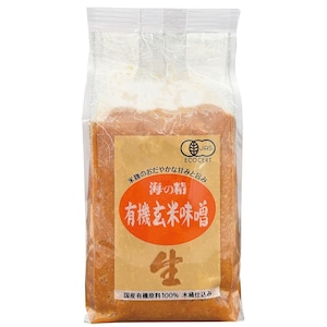 国産有機・玄米味噌 １ｋｇ　海の精
