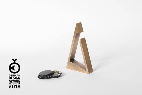 Triangle bottle opener(Aged brass)