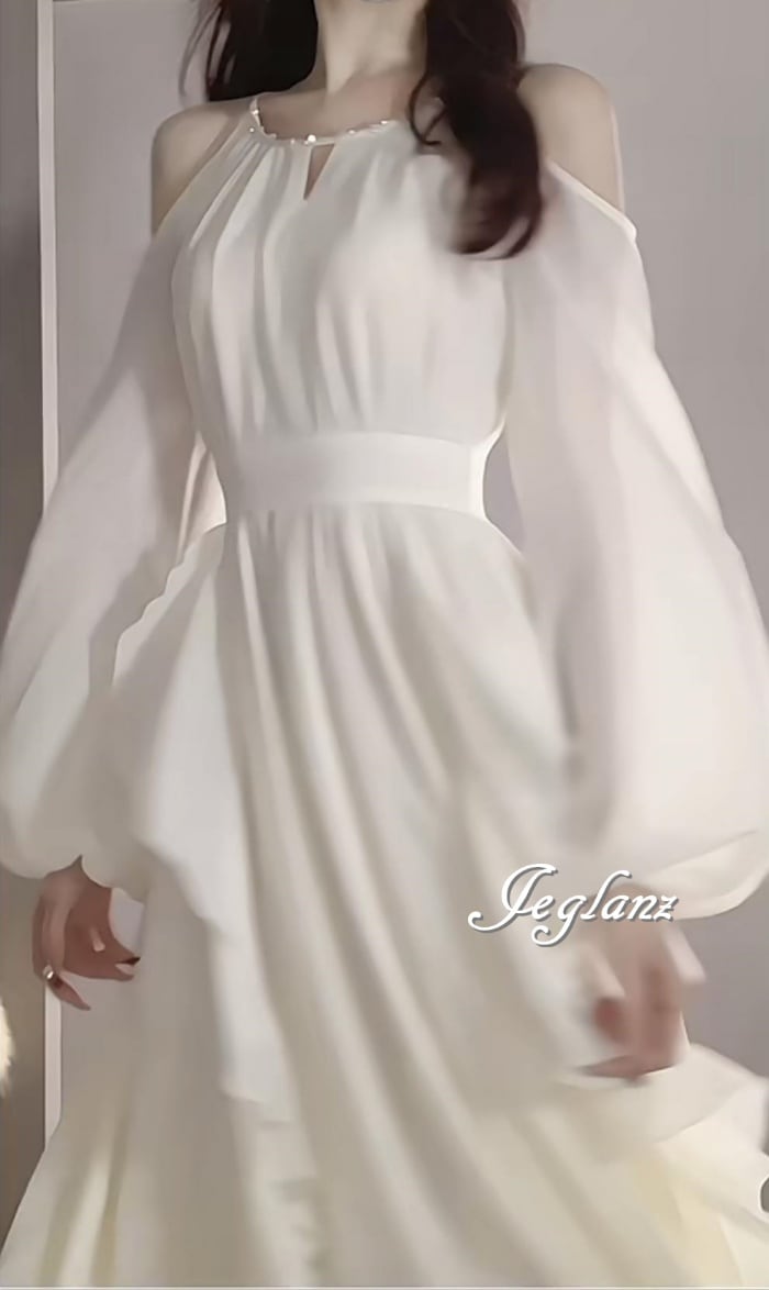 ロング ワンピース ドレス オープンショルダー フリル きれいめ 華やか ロング ワンピース ドレス オープンショルダー フリル 肌
