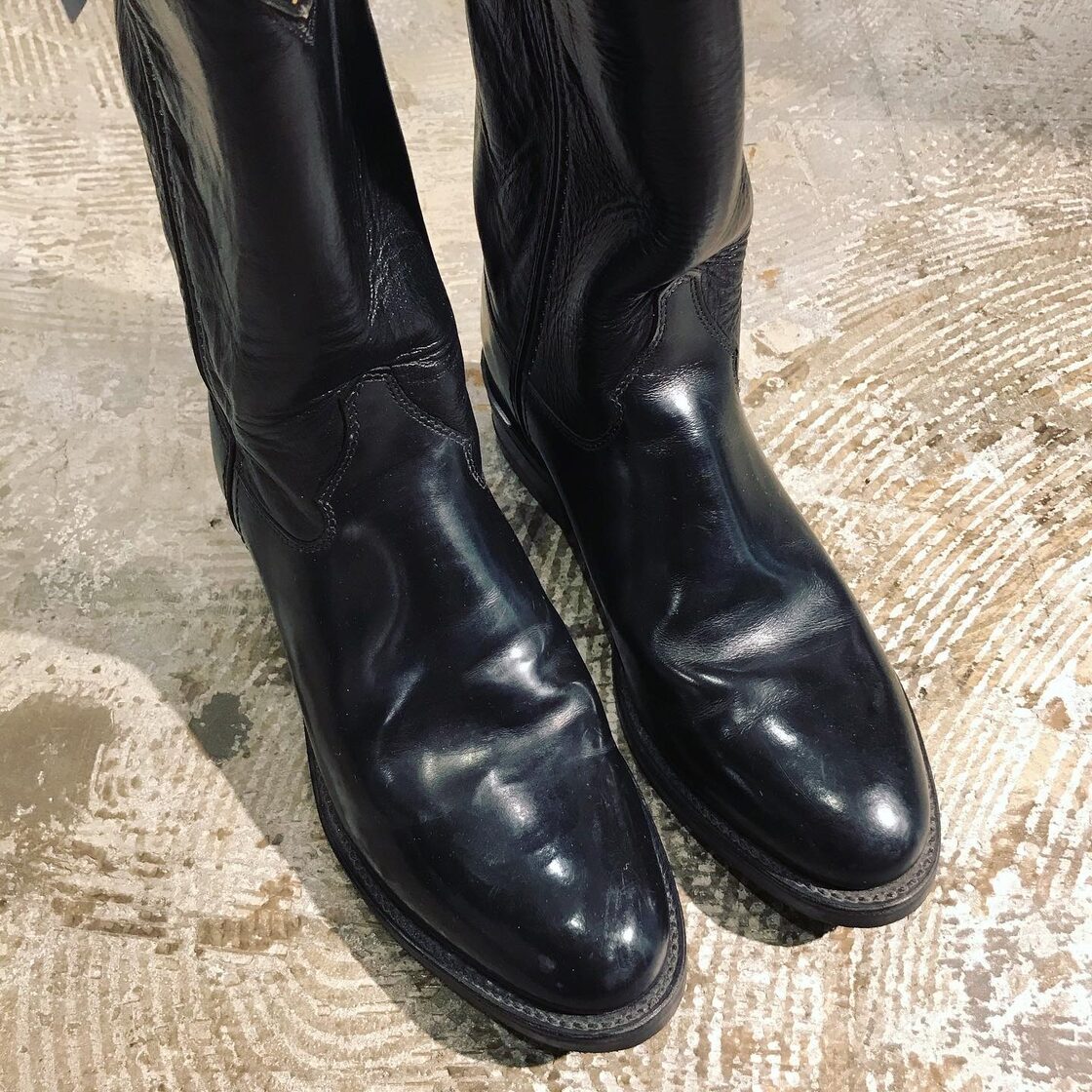 Justin/boots/ローパーブーツ/black/ブラック | PAY ID