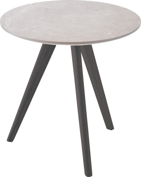 Lサイズ ラウンドテーブル 大理石柄 サイドテーブル CIR-502 N01 Lサイズ ラウンドテーブル 大理石柄 サイドテーブル CIR-502 N01