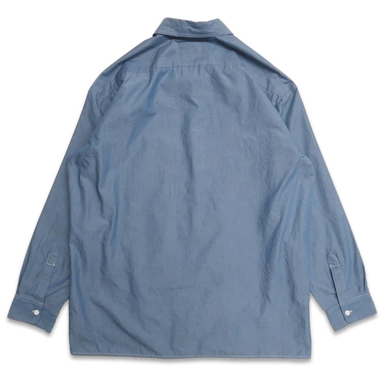 古着 ディッキーズ Dickies ワークシャツ シャンブレーシャツ 長袖