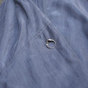 design silk hoodie gray
