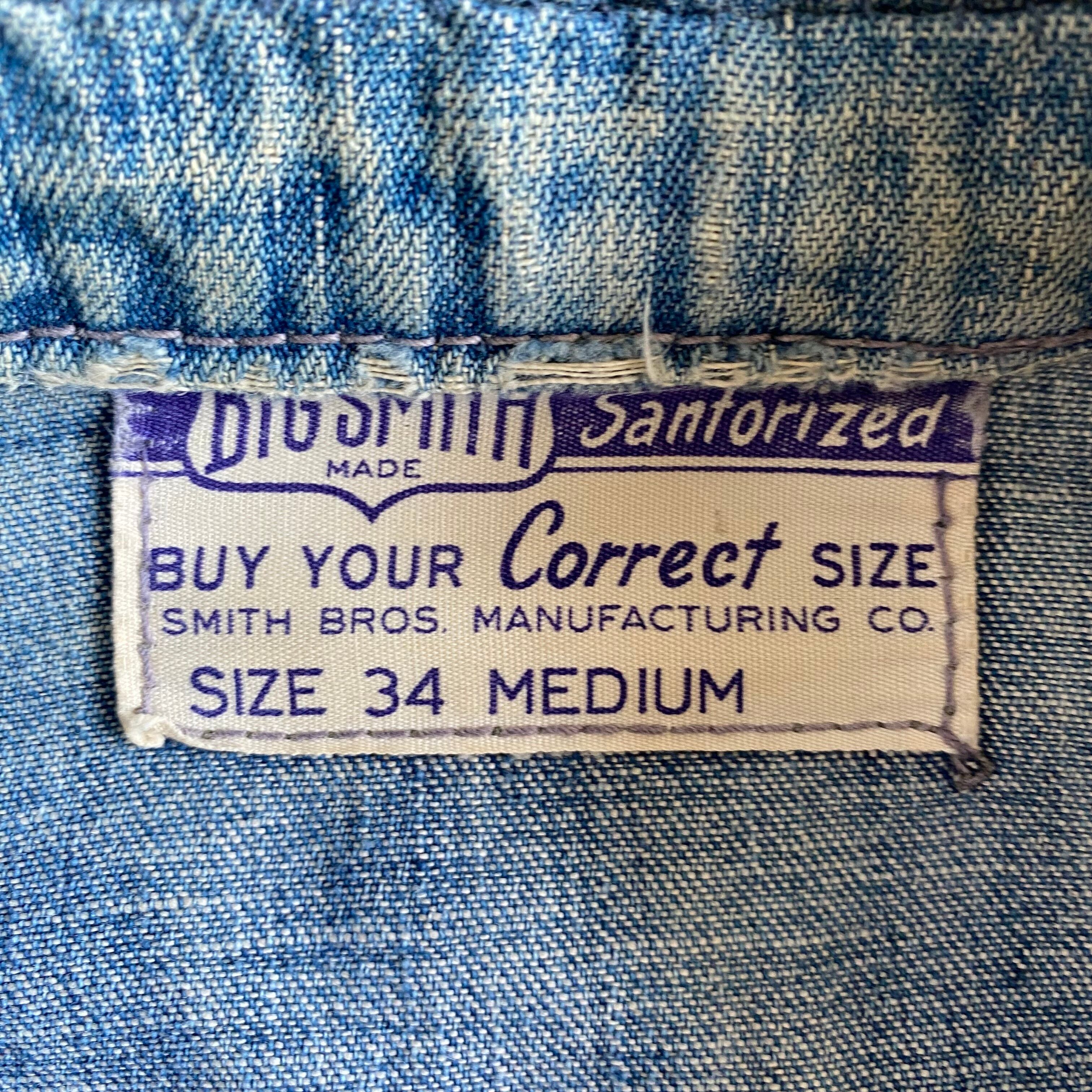 50's BIG SMITH Denim Cover All | DESERTSNOW