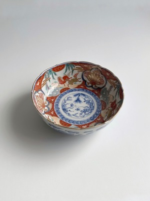 ［A］伊万里 春寒鉢 馬