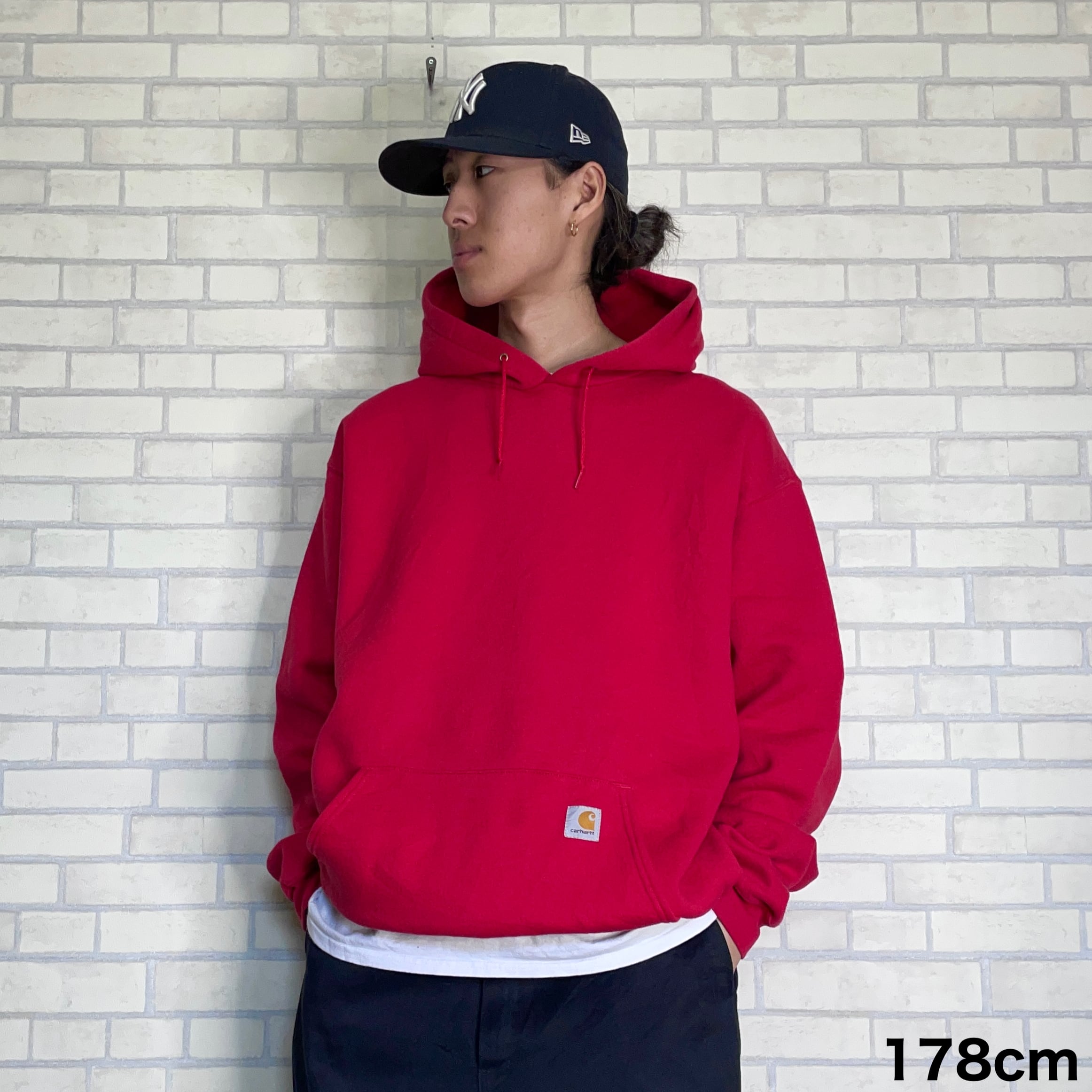 Carhartt パーカー XL（2XL相当）プルオーバー 厚手 ブランド