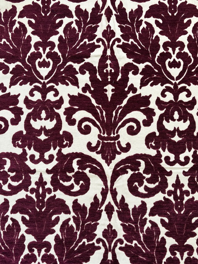 フランス コットンファブリック  ライトブルー／ネイビー チェック柄  薄手 総柄 カルトナージュ