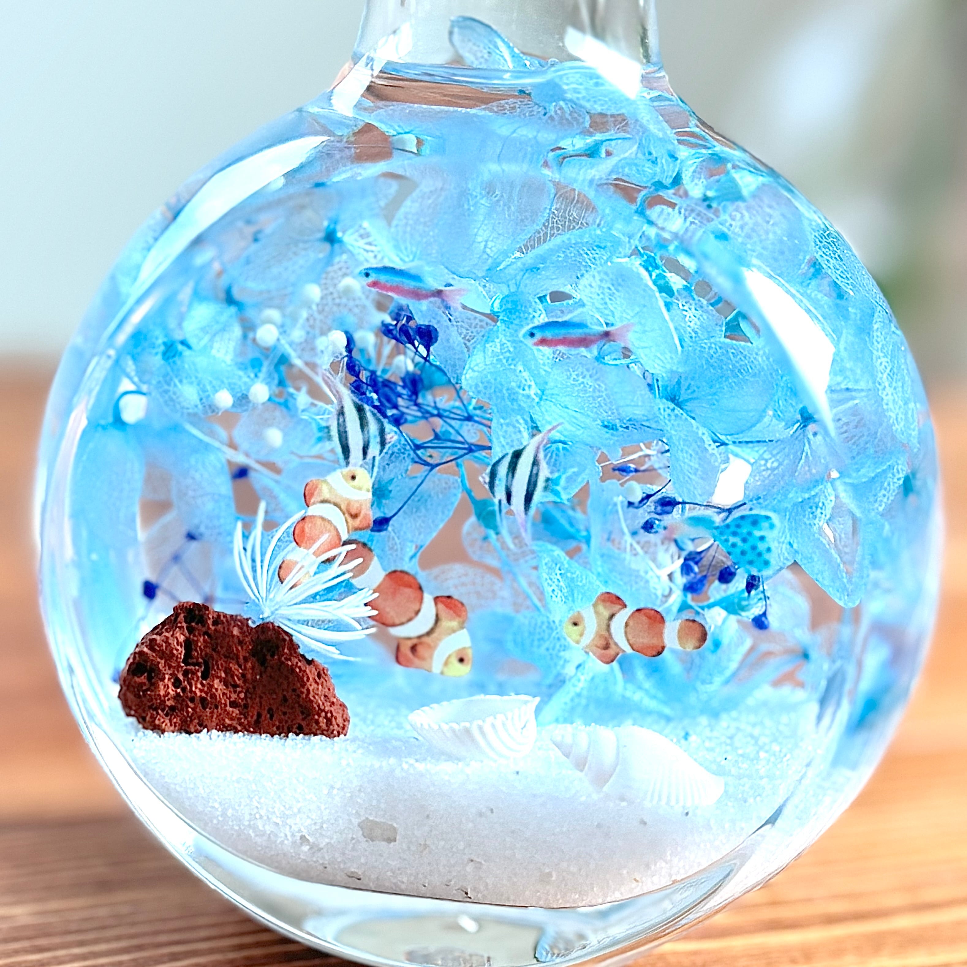 琉球*海のたね 海花⭐︎ マリンフラワー ハーバリウム