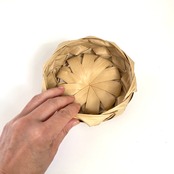 ババス椰子 籠 浅型 SS