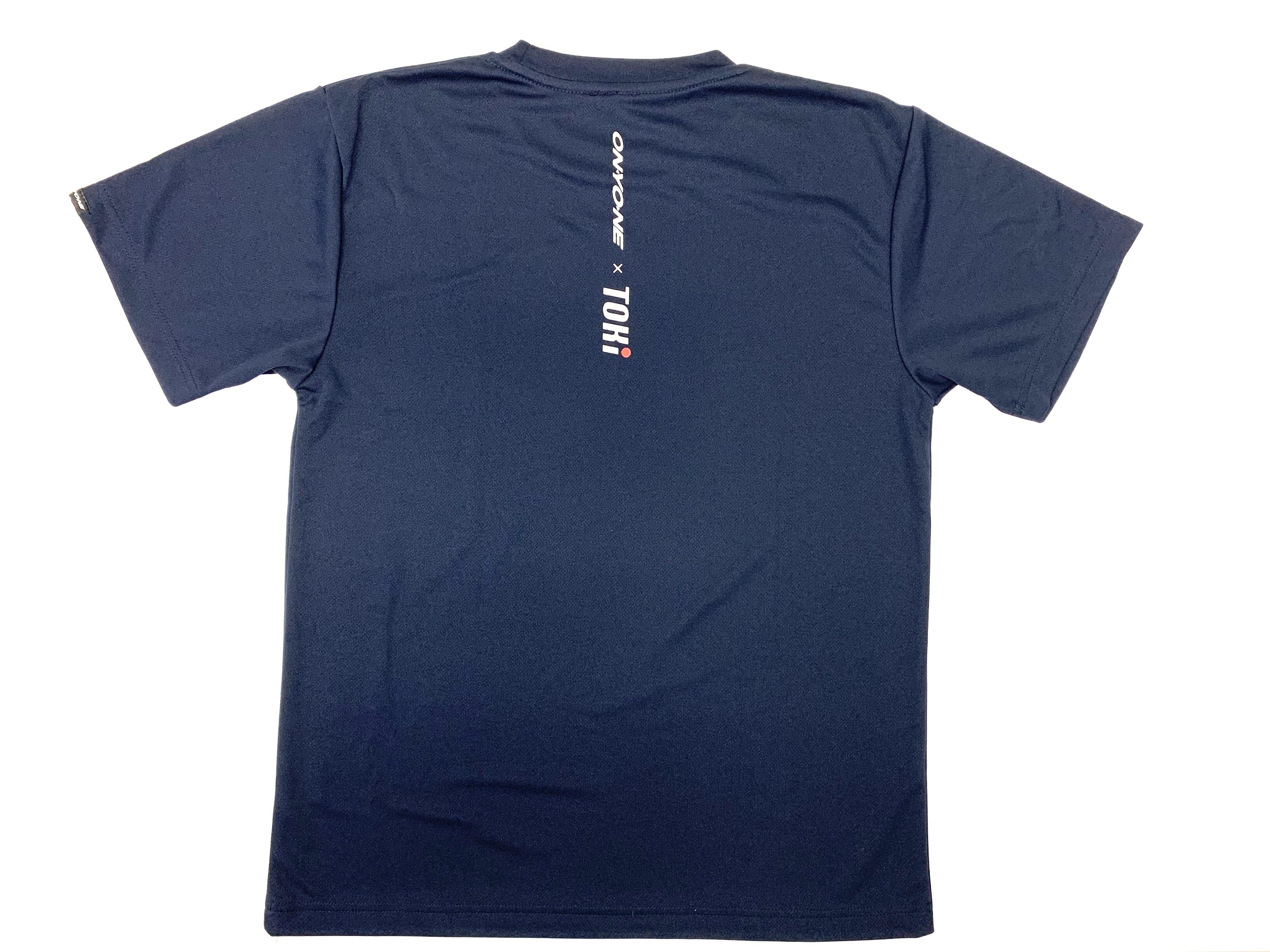ONYONE x TOKI】コラボ ドライアップ Tシャツ《ネイビー》 | TOKI AIR