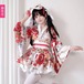 ロリータ 二次元 伝統的な着物 夏柄 改良型 浴衣 着物 レディース スーツ コスプレ衣装 韓国ファッション