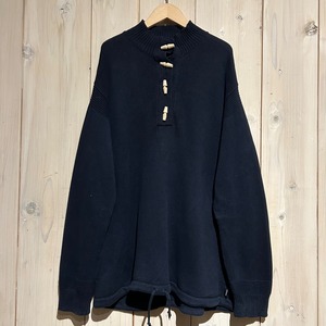 【a.k.a.C.a.k.a vintage】"Lauren Ralph Lauren" Button Gimmick Vintage Loose Knit