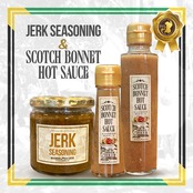 Scotch Bonnet Hot Sauce & Jerk Seasoning set - スコッチボネットホットソース＆ジャークシーズニングセット -