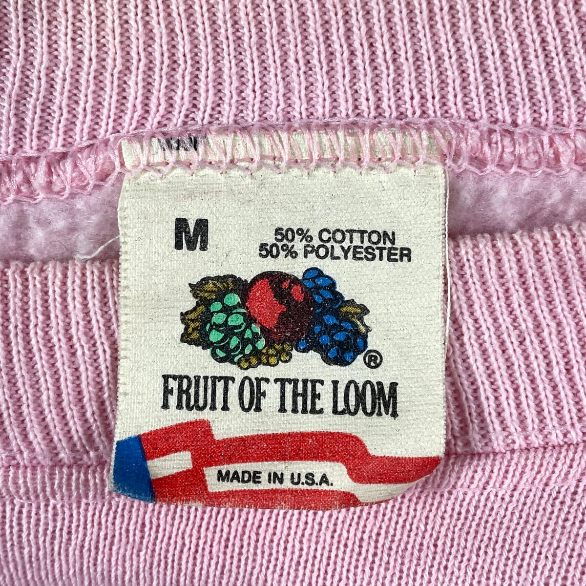 90年代 USA製 FRUIT OF THE LOOM ラグラン ブランクスウェットシャツ