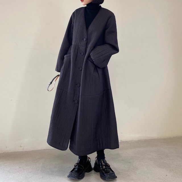 Cotton Long Dress Coat