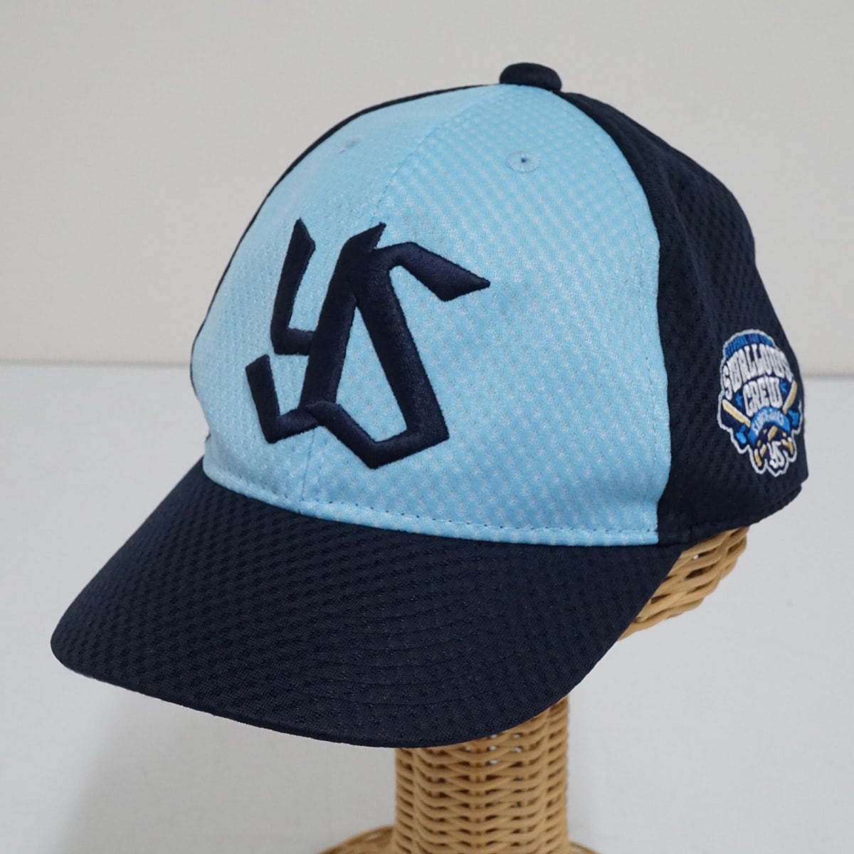 スワローズ帽子 東京ヤクルトスワローズ 2025 CREW キャップ 帽子 Majestic USED美品