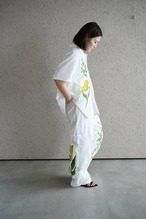 vintage lace pants yellow bouquet