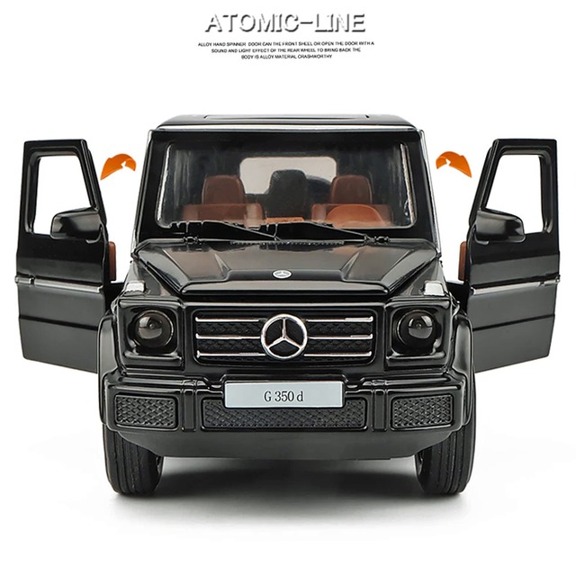 メルセデス ベンツ G350 1/32 ミニカー 全3色 ライト点滅 エンジンサウンド 合金モデル 模型 ジオラマ