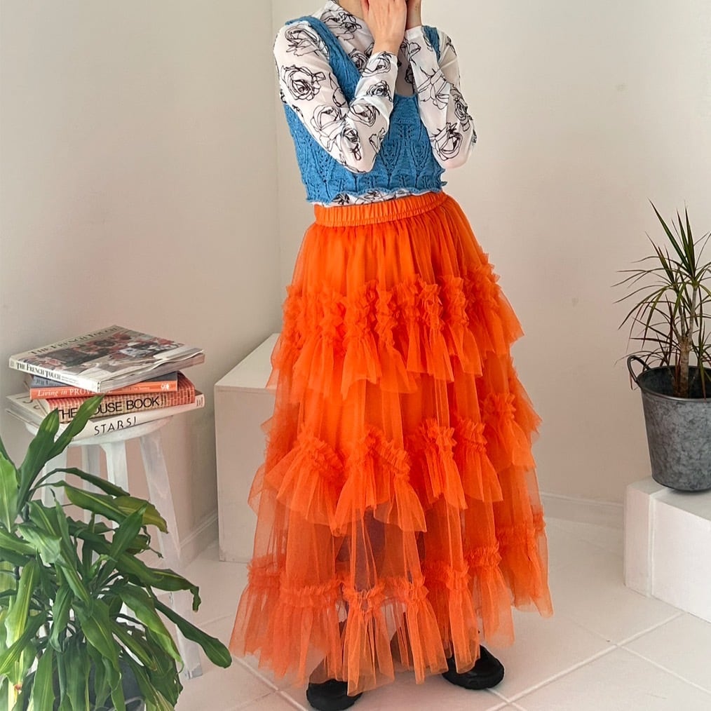 薔薇柄シアートップス_LN02806 | lanan(ラナン)